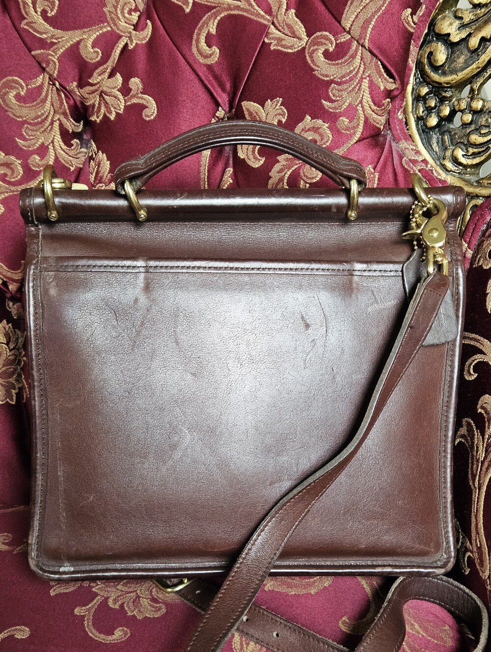 Vintage Coach Willis Bag, Style Number 9927. - Picture 4 of 16